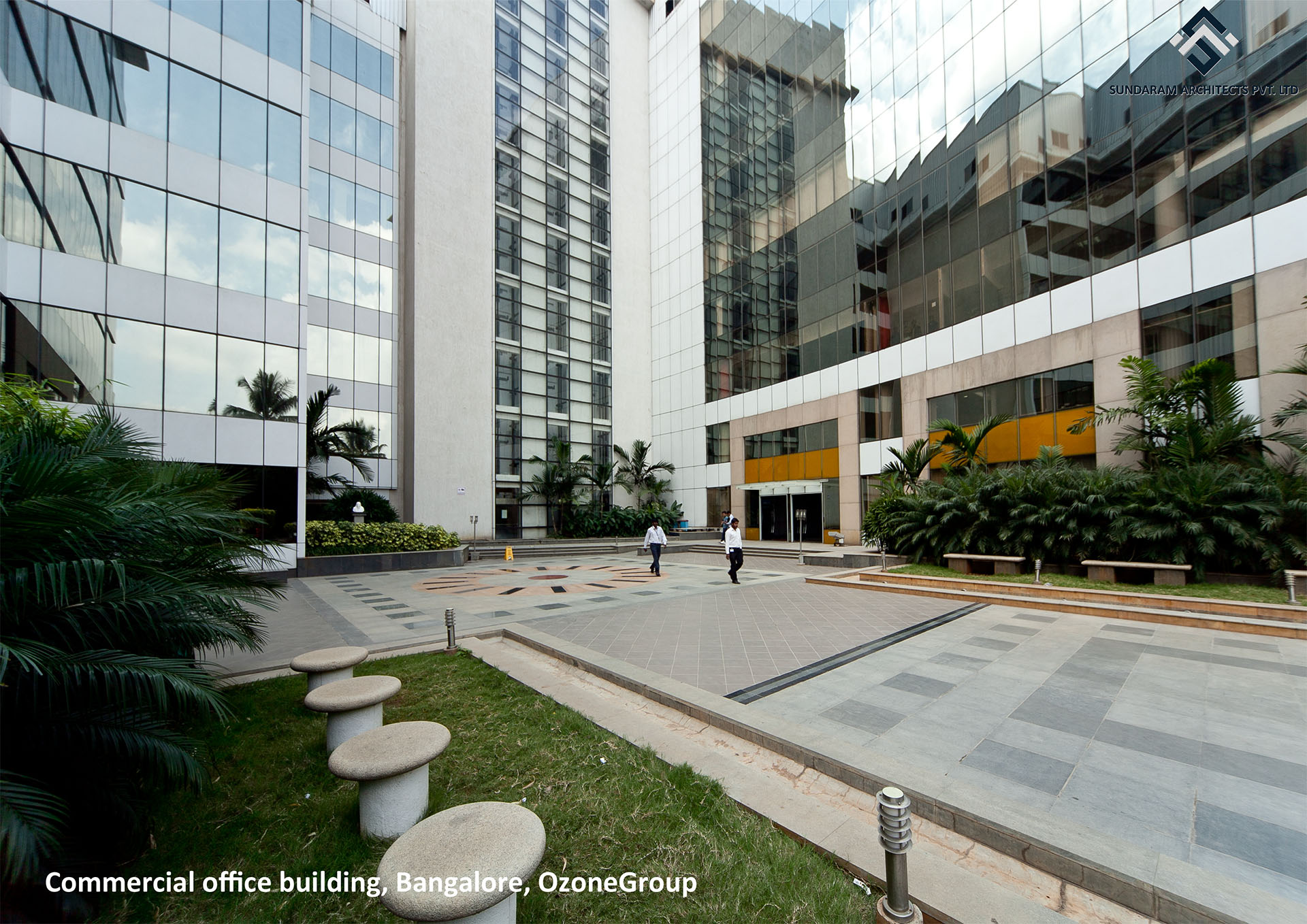 Sundaram Architects designed Commercial Office Buildig, Bangalore, Ozone Group