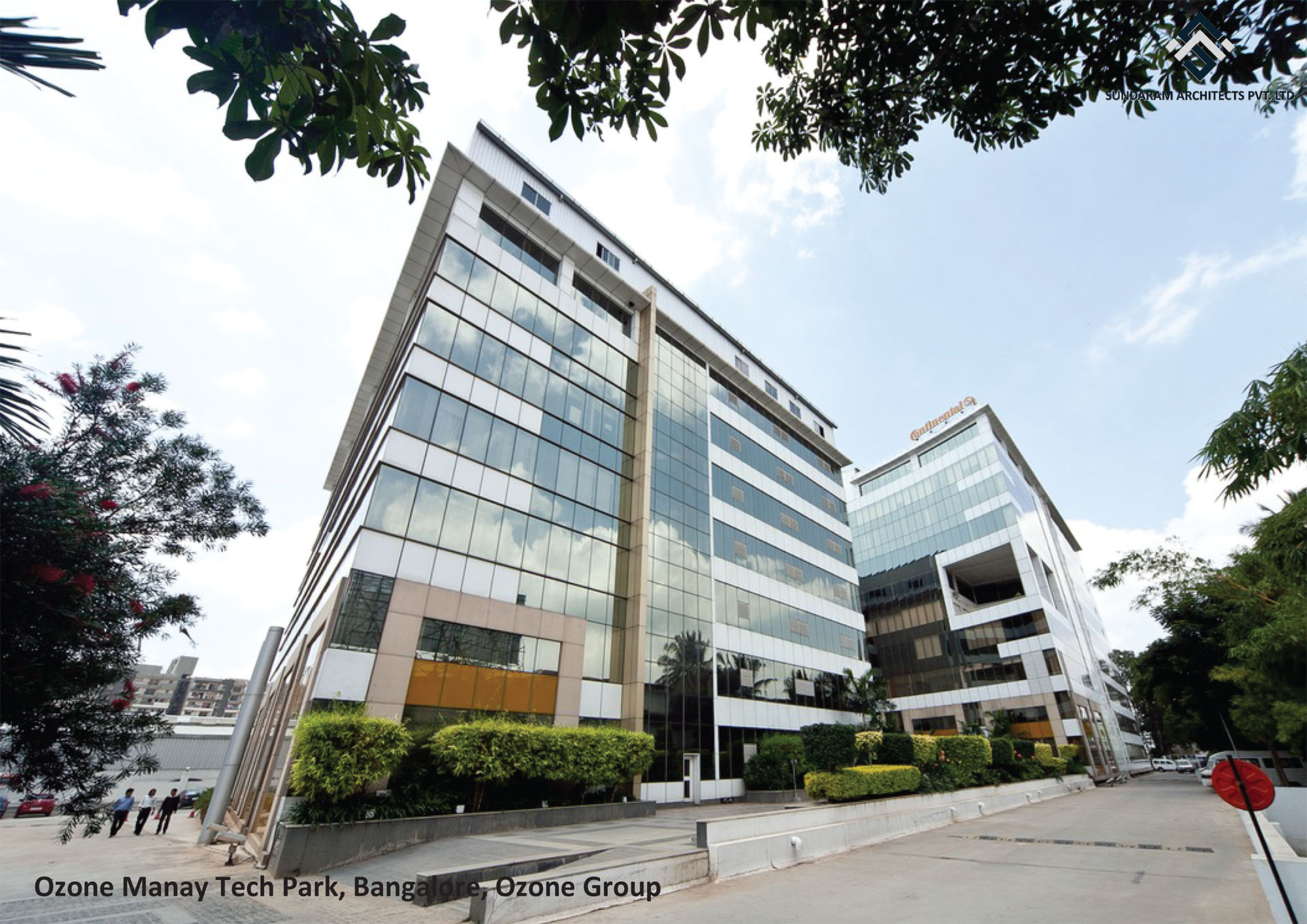 Ozone Manay Tech Park, Ozone Group, Bangalore which is well designed by Sundaram Architects