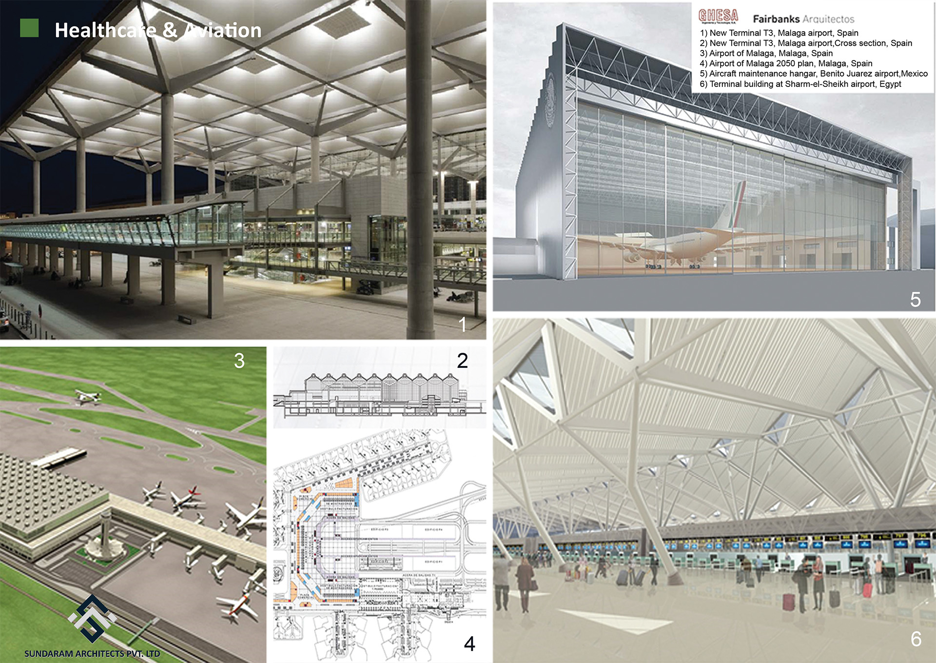 GHESA, Fairbanks Arquitectos - Healthcare & Aviation Design